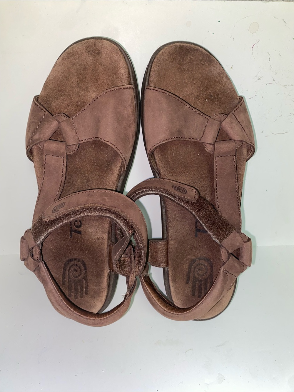 Teva Women's Brown Ventura Suede Adjustable Strap Sandals